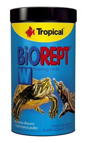 Alimento Tortuga Acuatica Tropical Biorept 1 Lt