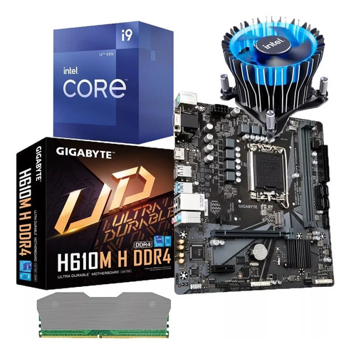 Combo Board H610m Procesador Intel Core I9 12900 Ram 16gb Pc