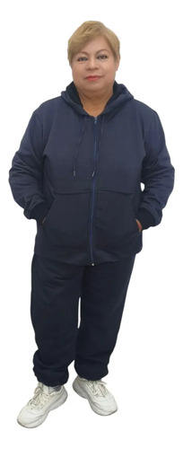 Conjunto De Pants Jogger Chamarra Tallas Extras Curvy Mujer