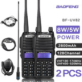 Walkie Radio Comunicador Baofeng Uv 82 2pc