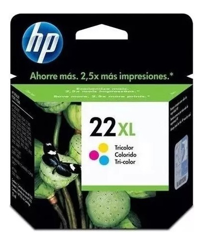 Hp Cartucho 22xl C9352cl Tricolor