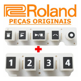 Kit Borracha Start/stop + Main Variation Teclado Roland Ea7 