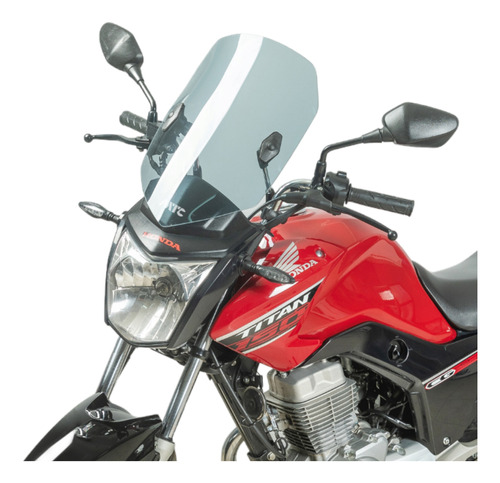 Parabrisas Gt P/ Honda Twister Cbf125 Transparente Mtc