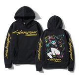 Q Sudadera Con Capucha Unisex Cyberpunk Edgerunners Rebecca