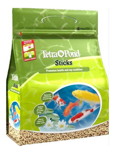 Tetra Pond Sticks 1680g Alimento Dieta Completa Para Kois