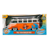 Jada 1:24 1962 Volkswagen Bus Naranja Tabla Surf Caja