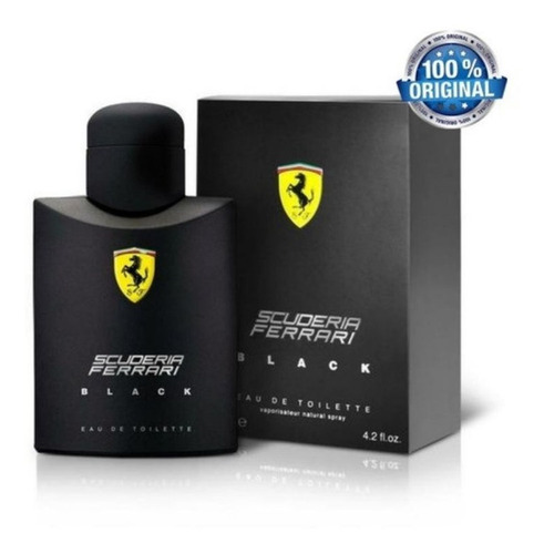 Ferrari Scuderia Black Edt 125 ml Para Homem