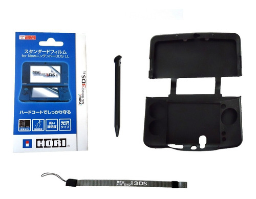 ¡¡¡ Kit Funda, Micas, Correa Y Stylus Para New 3ds Xl !!!