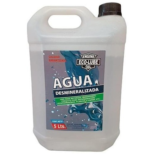 Agua Desmineralizada X5lts