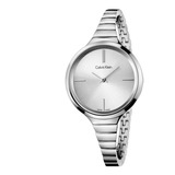 Reloj Calvin Klein Lively Plata Talle S Usado 1 Vez Suiza