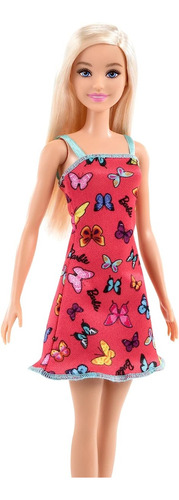 Barbie Muñeca 30cm Original Mattel Vestido Colores Oficial