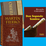 Martín Fierro De Lujo + Estuche + Don Segundo Sombra