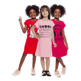 Kit Com 6 Vestidos Juvenil Revenda Moda Verão