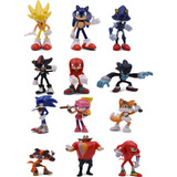 Set Sonic Boom-erizo 12 Personajes Colas-dr. Huevo A