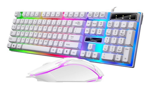 Kit De Ratón, Consola De Juegos Usb Y Teclado Luminous Machi