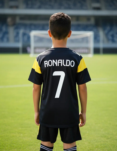 Playera De Cristiano Ronaldo Cr7 Para Niño