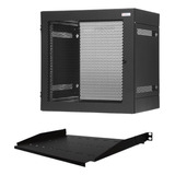 Gabinete Rack 11 Unidades Quality Tech + Bandeja 1u