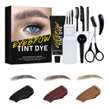 Kit De Maquillaje De Cejas, Juego De Color Negro Para Cejas,