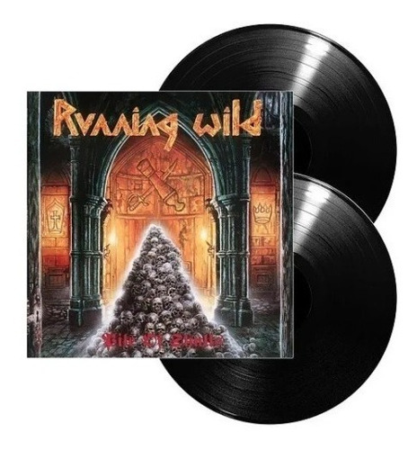 Running Wild Lp Pile Of Skulls De Vinilo Negro 2017, 02 Lps Leia