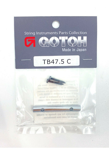 Barra De Tensão Rebaixador Corda Gotoh Tb47.5 Cromado Orig