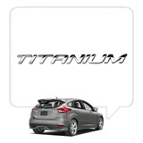 Insignia Metalica Titanium Fiesta Focus Ecosport Tuningchrom