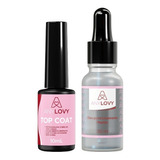 Kit Top Coat + Óleo Para Lixamento Anylovy Profissional