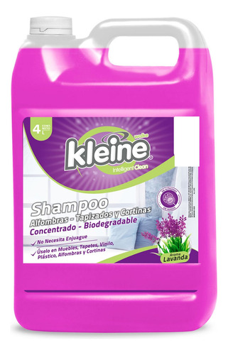 Shampoo Alfombras Tapizados Y Cortinas X4000 Ml