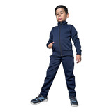 Pantalon Jogging Acetato Frizado Uniforme Escolar Niños