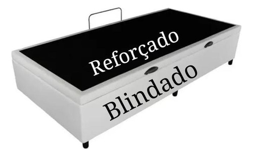 Cama Box Baú Solteiro 88x188 Blindado Promoção