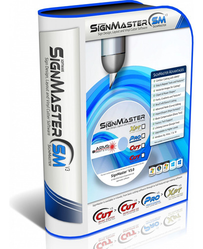 Signmaster Cut V3.5 Foison Pro + Arms + Drivers