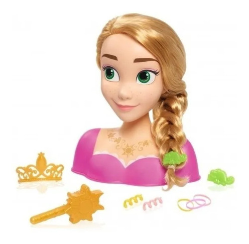 Rapunzel Disney Princess Peinados Con 10 Accesorios 