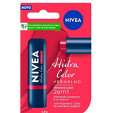 Protetor Labial Nivea Hidra Color Vermelho 4,8g