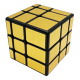 Cubo Rubik Moyu Mirror Qiyi 3 X 3 Dorado Oro Gold 3x3x3