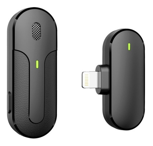 Microfone Lapela Sem Fio Plug And Play P/ iPhone Ou Android