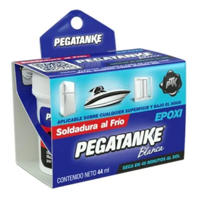 Pegatanke Soldadura Epoxica Color Blanco | Meses sin interés
