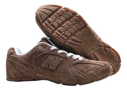 Miumiu X New Balance Nb 530 Sl Atadura Cabeza Redonda Zapatos De Entrenamiento Moral Ante
