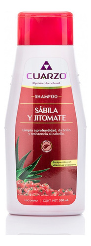 Shampoo Cuarzo En Botella De 550ml Por 1 Unidad