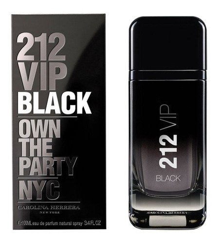 212 Vip Black Eau De Parfum 100ml | Original + Amostra 