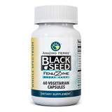 Amazing Herbs Black Seed Fenuzume Bronc-care, Cápsulas Vege