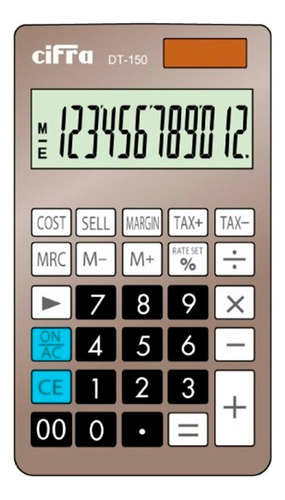 Calculadora De Bolsillo Cifra Dt 150 12 Dígitos