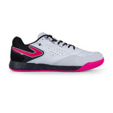 Chuteira Tenis Futsal Topper Dominator Pro V 5 Em Couro Leve