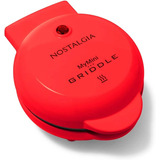 Nostalgia Mymini Griddle Compact Size For Dorms, Small Kitch
