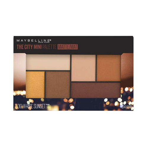 Maybelline City Mini Palette N530 Sunset 6 Tonos