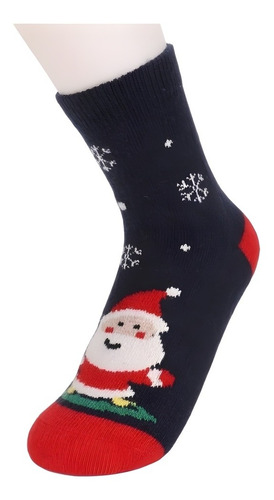 7 Pares Calcetines Navideños Adulto De Angora 