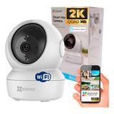 Cámara Seguridad Inalámbrica Wifi Robótica Ezviz 2k/4mpx 360