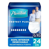 Ropa Interior Desechable Plenitud Inc. Fuerte Talla G/xg 24u