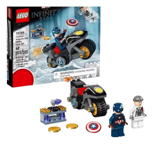 Lego Marvel The Infinity Saga Capitão América Vs Hydra 76189