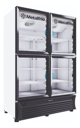 Refrigerador Vertical Metalfrio 42fts 4 Puertas Rb804