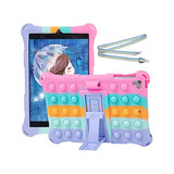 Kids Cases Para iPad Mini 5 4 3 2 1 Arcoiris Rosa