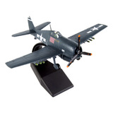 Avión Militar Fundido A Presión 1/72 F6f Hellcat Colección Y